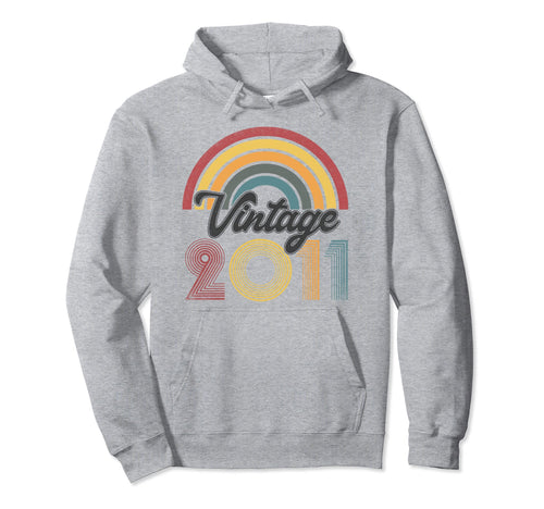 12Th Birthday Gifts 2011 Rainbow Hoodie - Casual Everyday Wear Men Women - T-Shirt, Sweatshirt, Hoodie