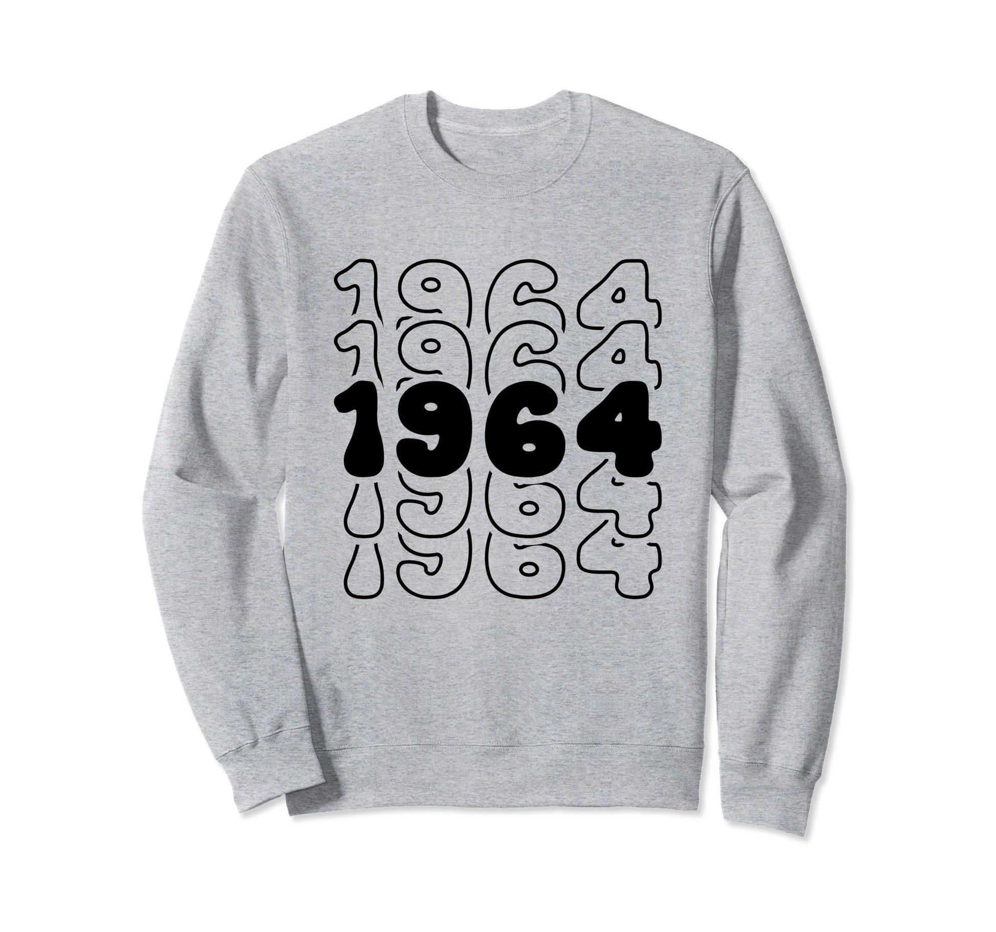 60 Year Old Groovy 60Th Birthday Sweatshirt - Custom Art Print for Adults - T-Shirt, Sweatshirt, Hoodie