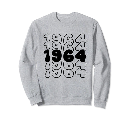 60 Year Old Groovy 60Th Birthday Sweatshirt - Custom Art Print for Adults - T-Shirt, Sweatshirt, Hoodie