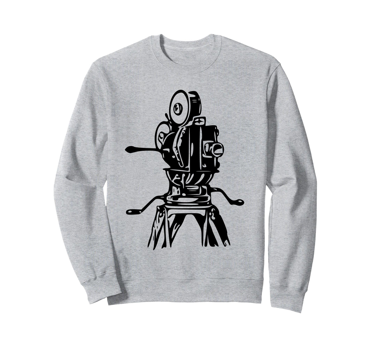 Camera Film Movie Logo Sweatshirt - Aesthetic Graphic for Adults - T-Shirt, Sweatshirt, Hoodie