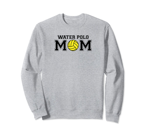 Water Polo Mom Game Day Black Logo Sweatshirt - Trendy Graphic Men Women - T-Shirt, Sweatshirt, Hoodie