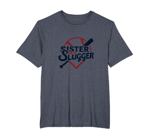 Baseball Sister Sister Slugger T-Shirt - Minimalist Print for Adults - T-Shirt, Sweatshirt, Hoodie