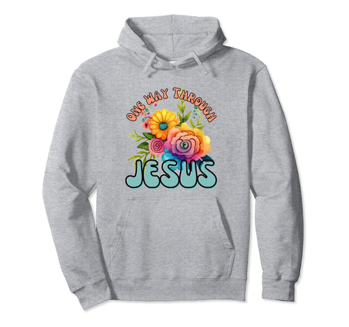 Christian Faith Worship Boho Way Hoodie - Minimalist Print Men Women - T-Shirt, Sweatshirt, Hoodie