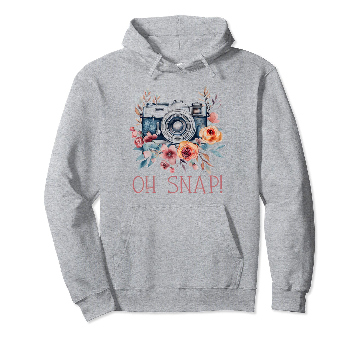 Photographer Oh Snap Funny Camera Hoodie - Novelty Apparel Men Women - T-Shirt, Sweatshirt, Hoodie
