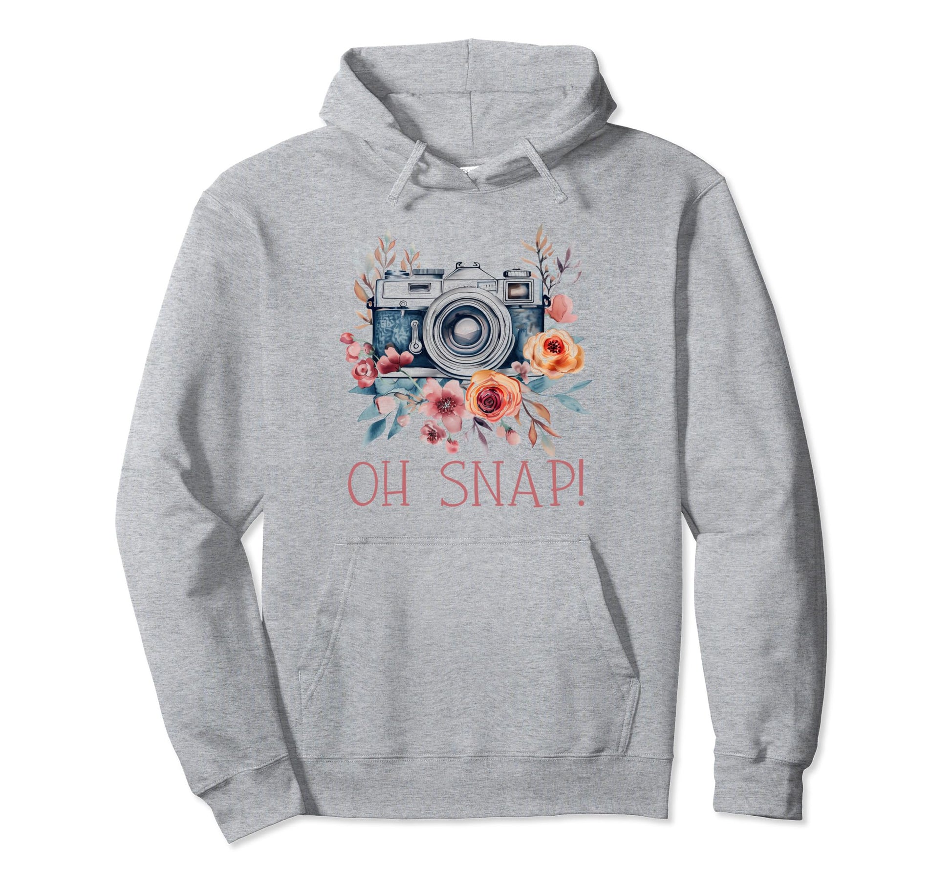 Photographer Oh Snap Funny Camera Hoodie - Novelty Apparel Men Women - T-Shirt, Sweatshirt, Hoodie