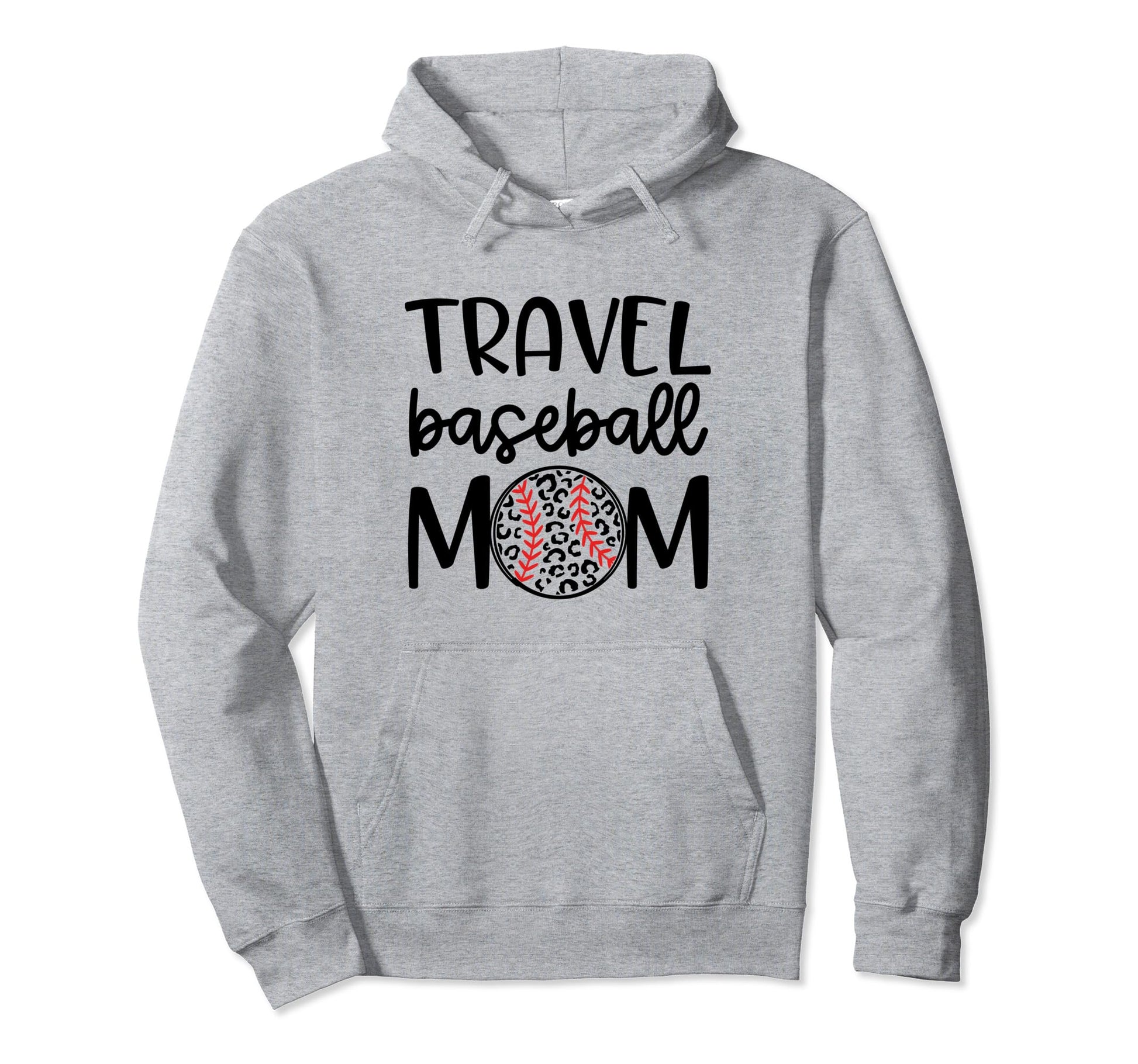 Travel Baseball Mom Travel Team Game Hoodie - Aesthetic Graphic Men Women - T-Shirt, Sweatshirt, Hoodie