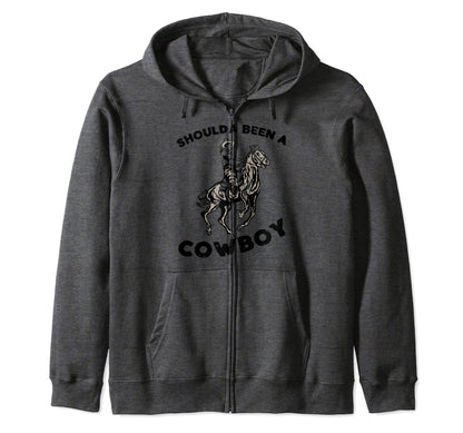 Cowboy Boho Cowboy Horse Hoodie - Trendy Graphic Unisex - T-Shirt, Sweatshirt, Hoodie