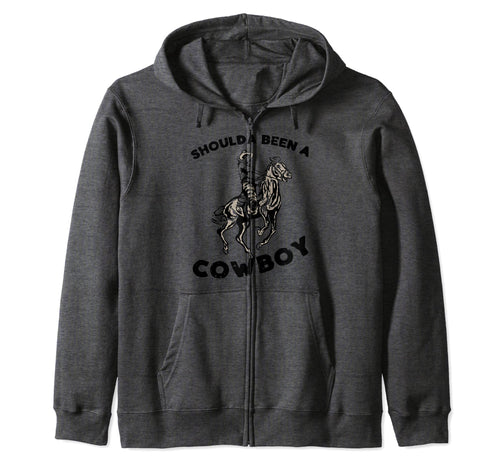 Cowboy Boho Cowboy Horse Hoodie - Trendy Graphic Unisex - T-Shirt, Sweatshirt, Hoodie