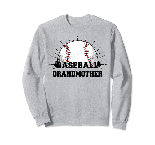 Game Day Baseball Grandmother Sweatshirt - Novelty Apparel for Adults - T-Shirt, Sweatshirt, Hoodie