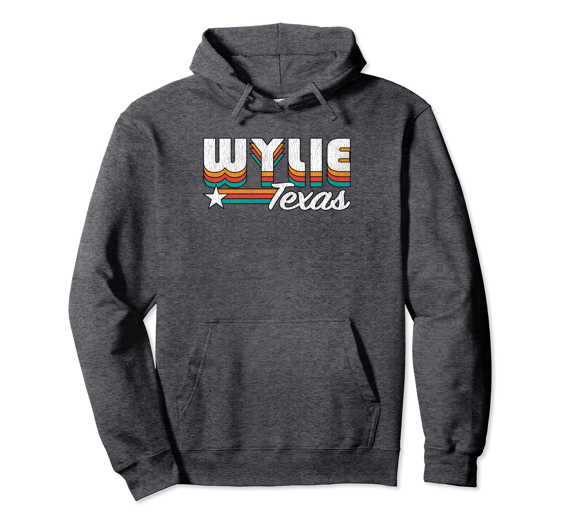 Wylie Tx Wylie Texas Rainbow Hoodie - Custom Art Print Men Women - T-Shirt, Sweatshirt, Hoodie