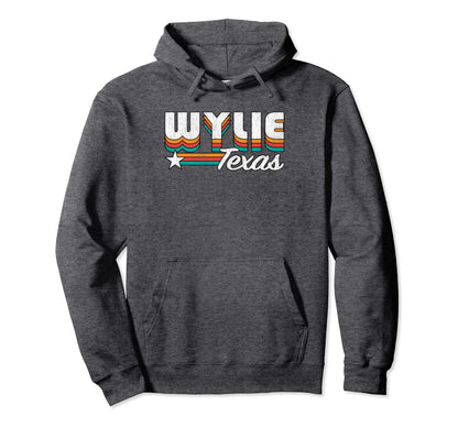Wylie Tx Wylie Texas Rainbow Hoodie - Custom Art Print Men Women - T-Shirt, Sweatshirt, Hoodie