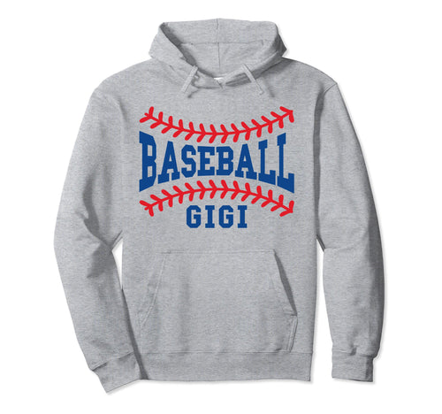 Baseball Gigi Grandma Laces Little Hoodie - Unique Graphic Men Women - T-Shirt, Sweatshirt, Hoodie