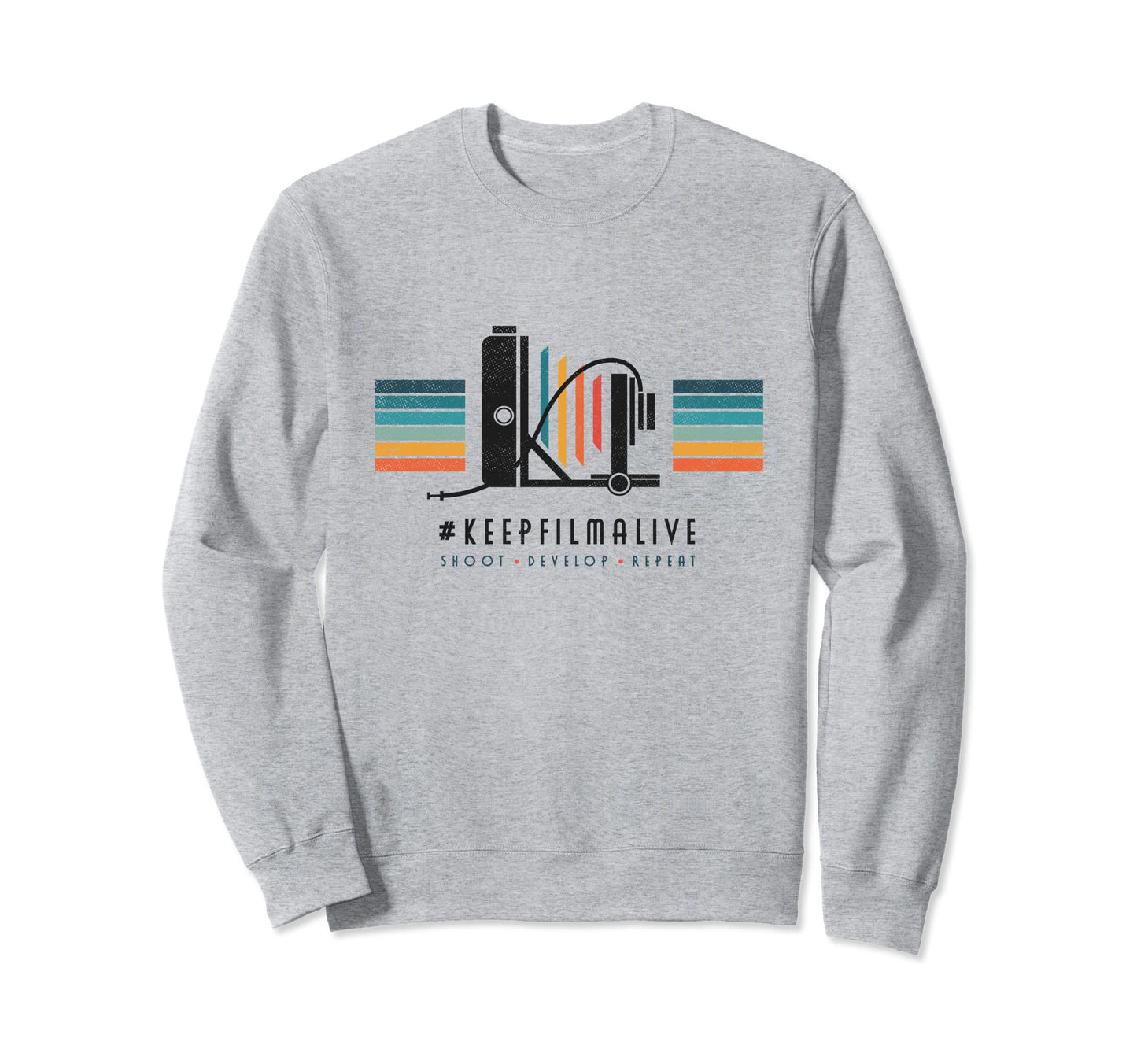 Large Format Field Camera Analog Sweatshirt - Fun Novelty Design Unisex - T-Shirt, Sweatshirt, Hoodie