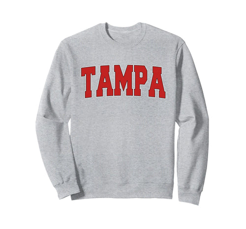 Tampa Fl Florida Varsity Usa Sports Sweatshirt - Unique Graphic Men Women - T-Shirt, Sweatshirt, Hoodie