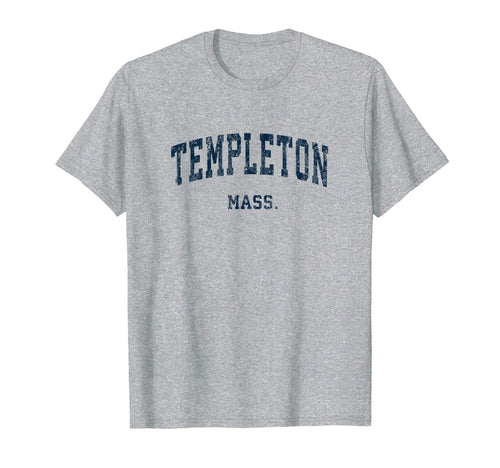 Templeton Massachusetts Ma Varsity T-Shirt - Unique Graphic for Adults - T-Shirt, Sweatshirt, Hoodie