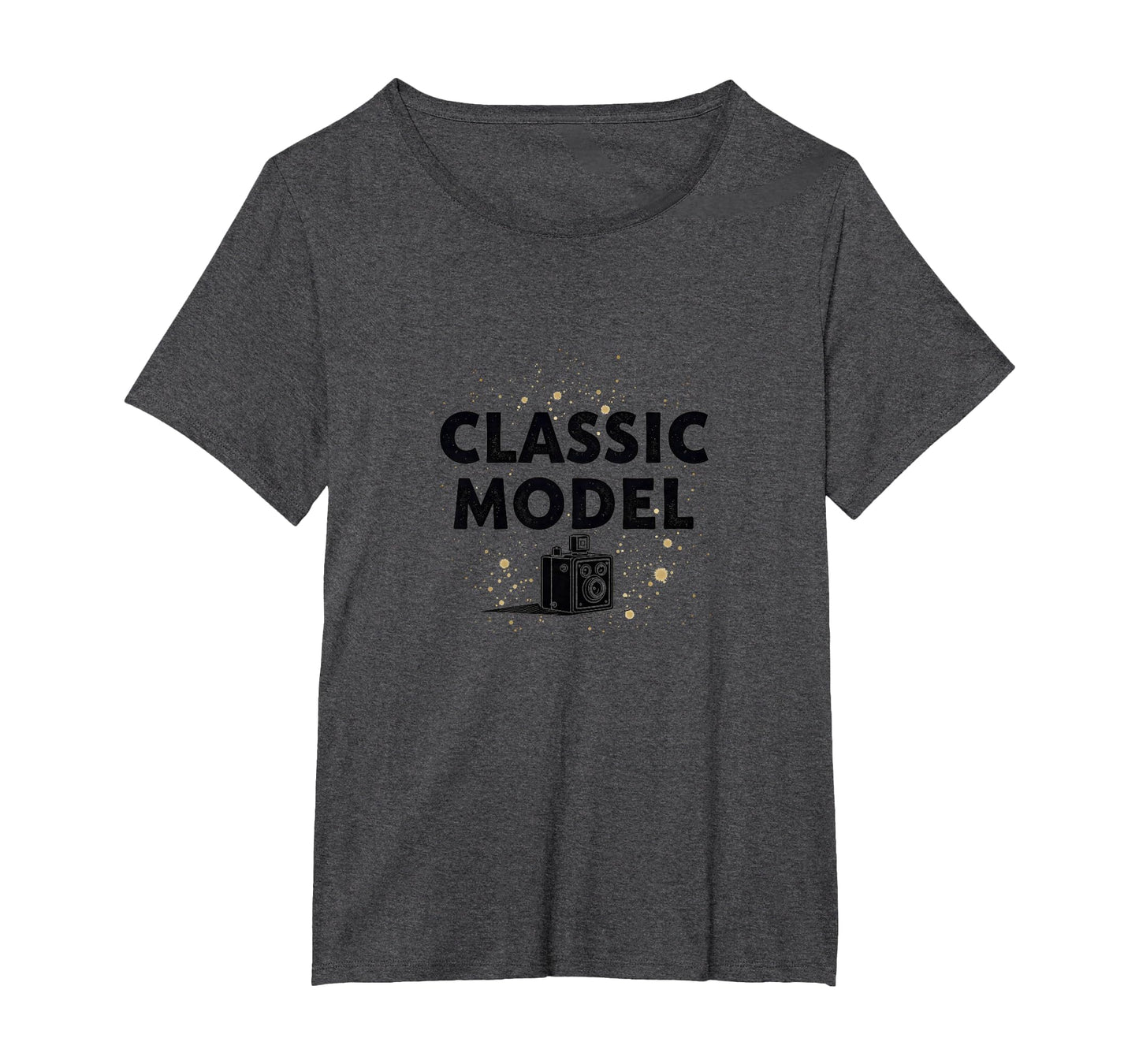 Model 1900S Camera Nostalgia Womens T-Shirt - Custom Art Print for Adults - T-Shirt, Sweatshirt, Hoodie