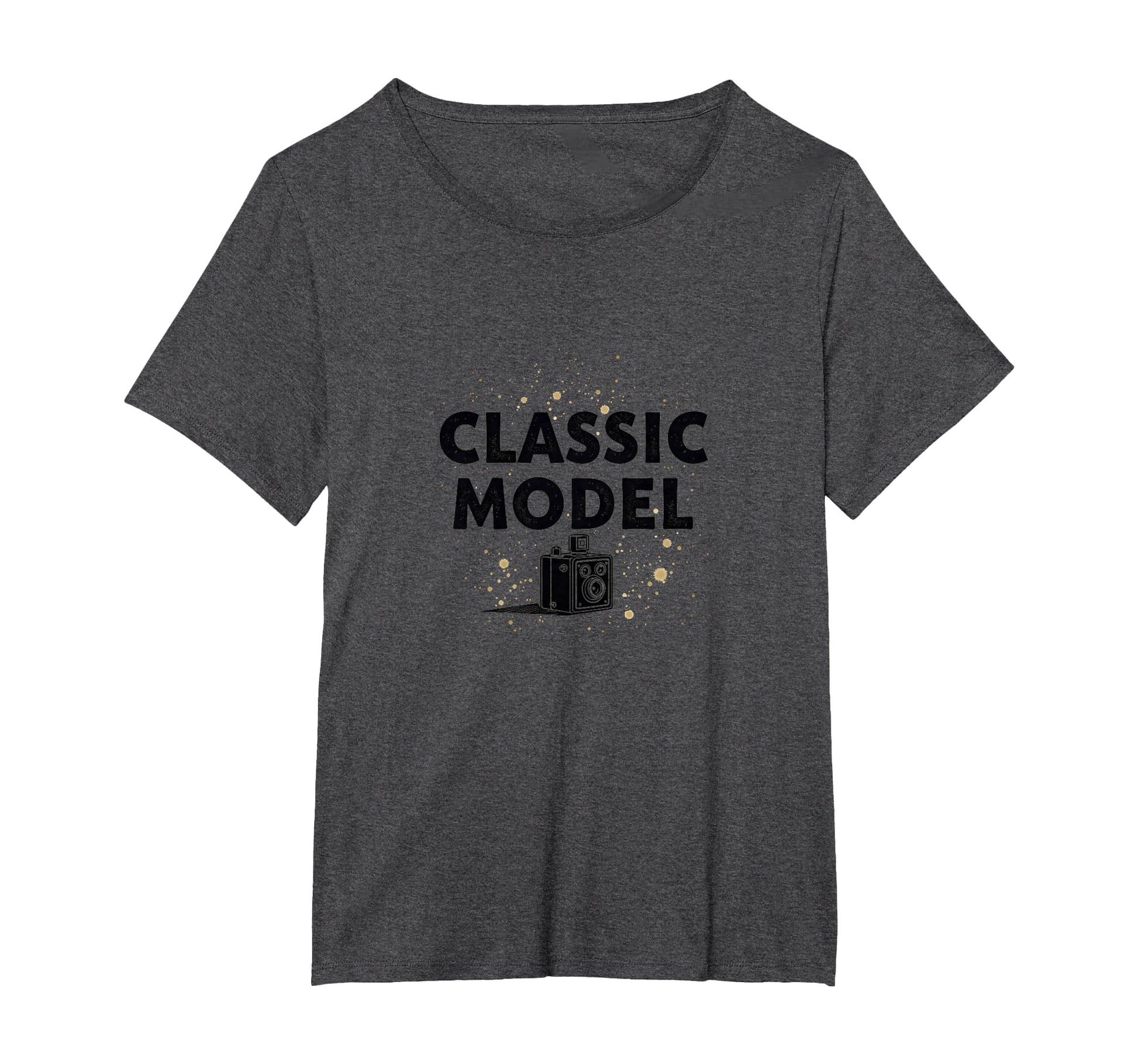 Model 1900S Camera Nostalgia Womens T-Shirt - Custom Art Print for Adults - T-Shirt, Sweatshirt, Hoodie