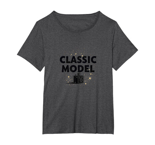 Model 1900S Camera Nostalgia Womens T-Shirt - Custom Art Print for Adults - T-Shirt, Sweatshirt, Hoodie