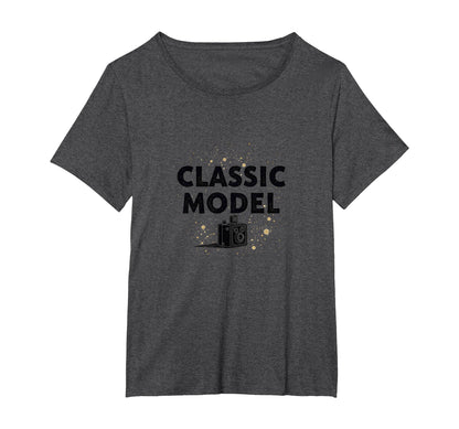 Model 1900S Camera Nostalgia Womens T-Shirt - Streetwear Style for Adults - T-Shirt, Sweatshirt, Hoodie