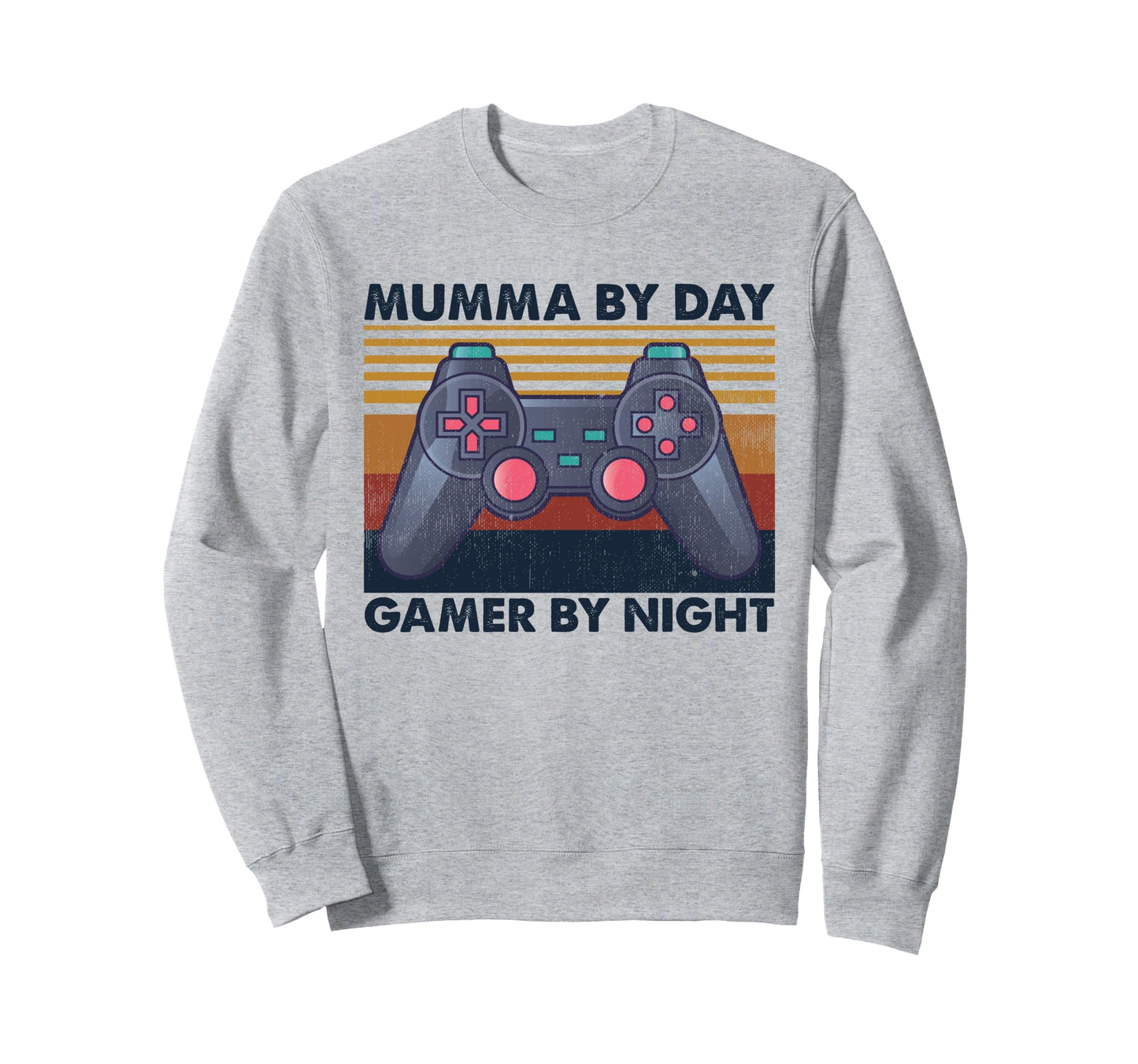 Mumma Day Gamer Night Funny Gaming Sweatshirt - Custom Art Print Unisex - T-Shirt, Sweatshirt, Hoodie