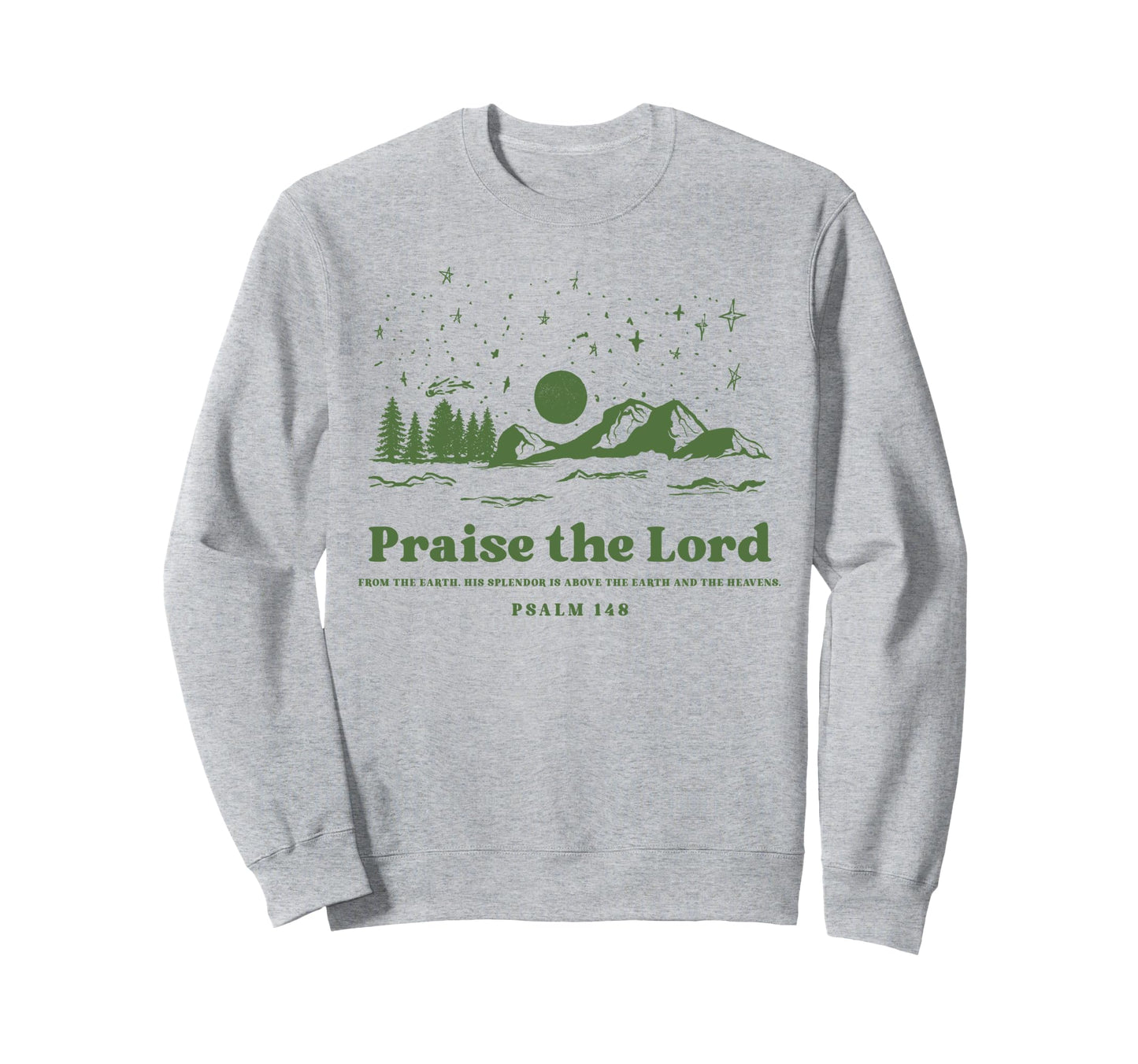 Boho Christian Camping Fall Praise Sweatshirt - Custom Art Print Men Women - T-Shirt, Sweatshirt, Hoodie