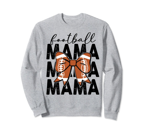 Football Mama Game Day Sweatshirt - Casual Everyday Wear Men Women - T-Shirt, Sweatshirt, Hoodie