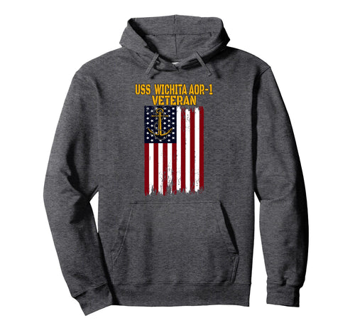 Uss Wichita Aor 1 Replenishment Oiler Hoodie - Custom Art Print for Adults - T-Shirt, Sweatshirt, Hoodie