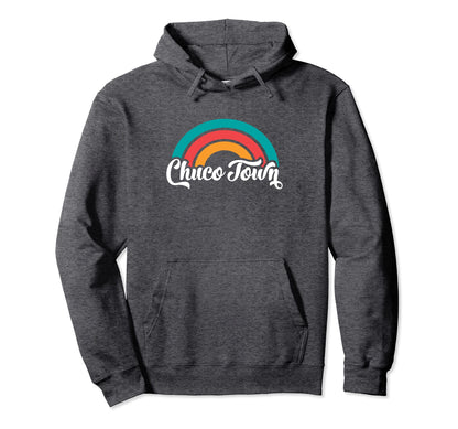 Chuco Town El Paso Tx Script Rainbow Hoodie - Custom Art Print for Adults - T-Shirt, Sweatshirt, Hoodie