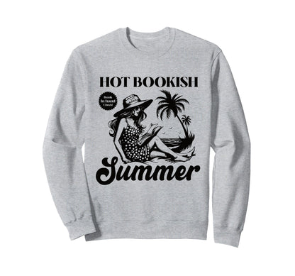 Boho Book Lover Summer Beach Vibes Sweatshirt - Custom Art Print Unisex - T-Shirt, Sweatshirt, Hoodie