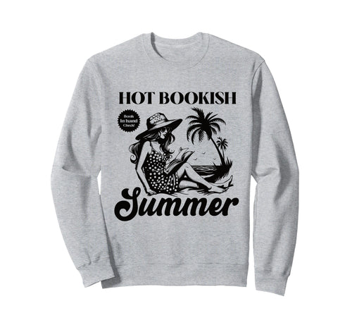 Boho Book Lover Summer Beach Vibes Sweatshirt - Custom Art Print Unisex - T-Shirt, Sweatshirt, Hoodie