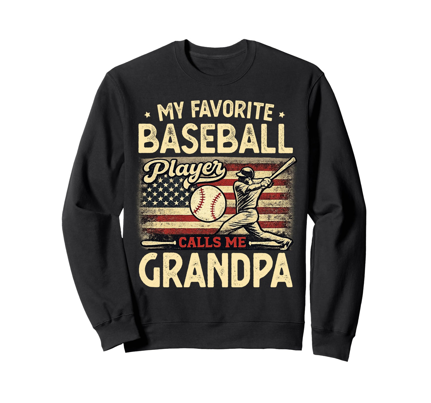 My Favorite Baseball Player Sweatshirt - Casual Everyday Wear Men Women - T-Shirt, Sweatshirt, Hoodie