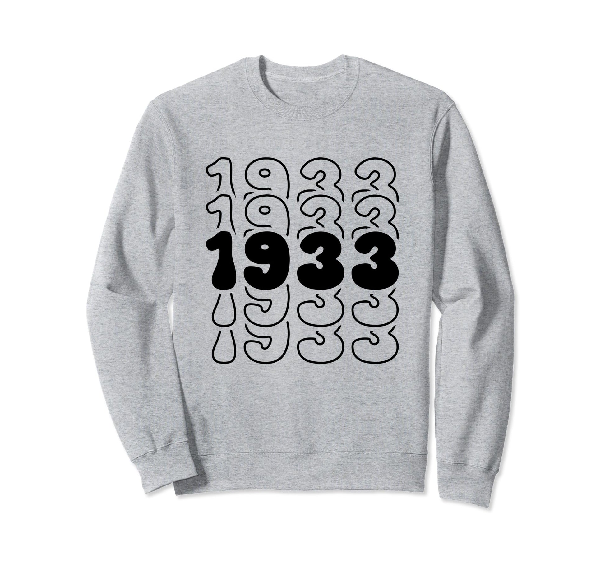 91 Year Old Groovy 91St Birthday Sweatshirt - Unique Graphic Men Women - T-Shirt, Sweatshirt, Hoodie