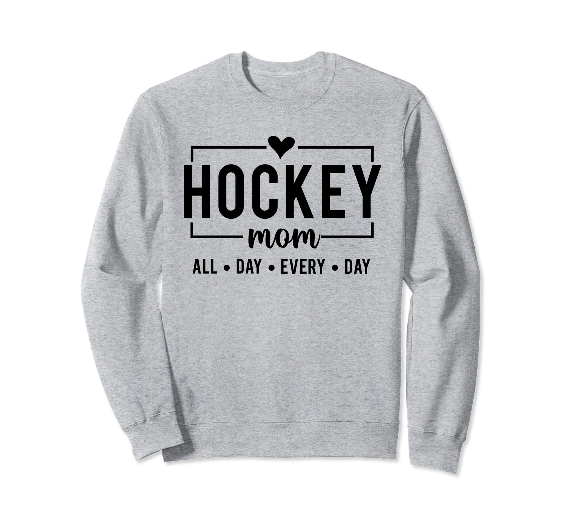 Hockey Mom Game Day Vibes Hockey Sweatshirt - Trendy Graphic Men Women - T-Shirt, Sweatshirt, Hoodie