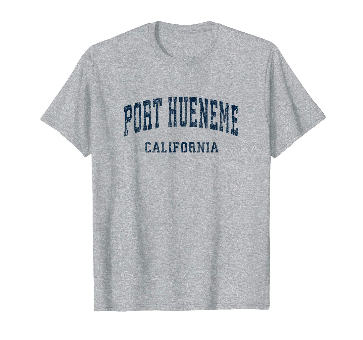 Port Hueneme California Ca Varsity T-Shirt - Minimalist Print Men Women - T-Shirt, Sweatshirt, Hoodie