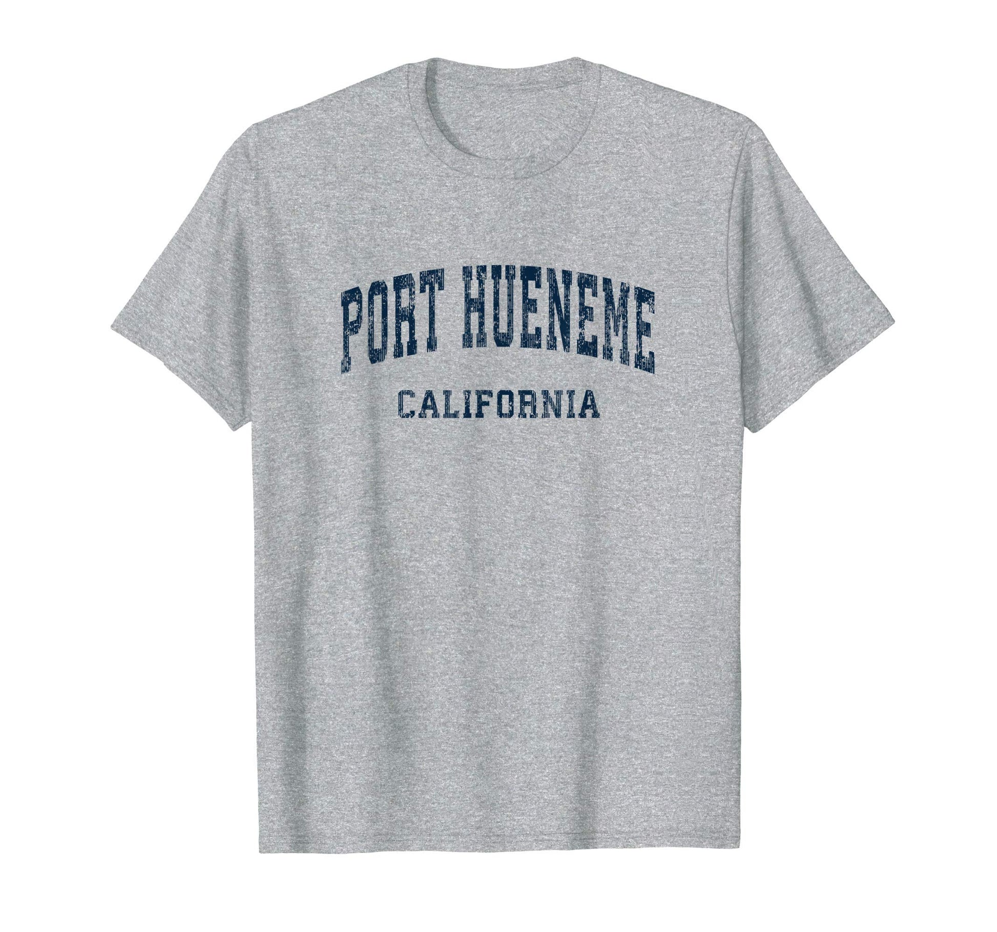 Port Hueneme California Ca Varsity T-Shirt - Minimalist Print Men Women - T-Shirt, Sweatshirt, Hoodie
