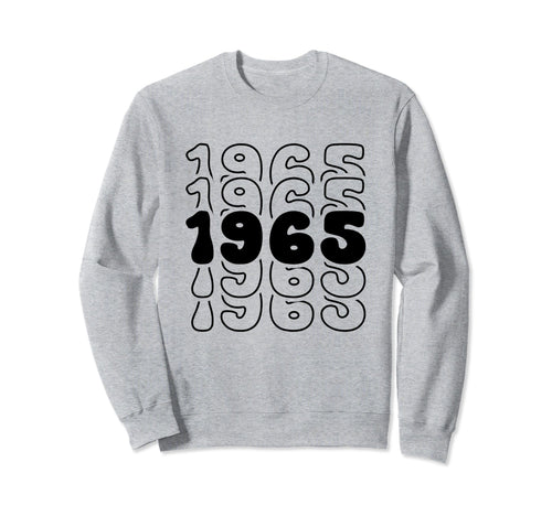 59 Year Old Groovy 59Th Birthday Sweatshirt - Casual Everyday Wear Unisex - T-Shirt, Sweatshirt, Hoodie