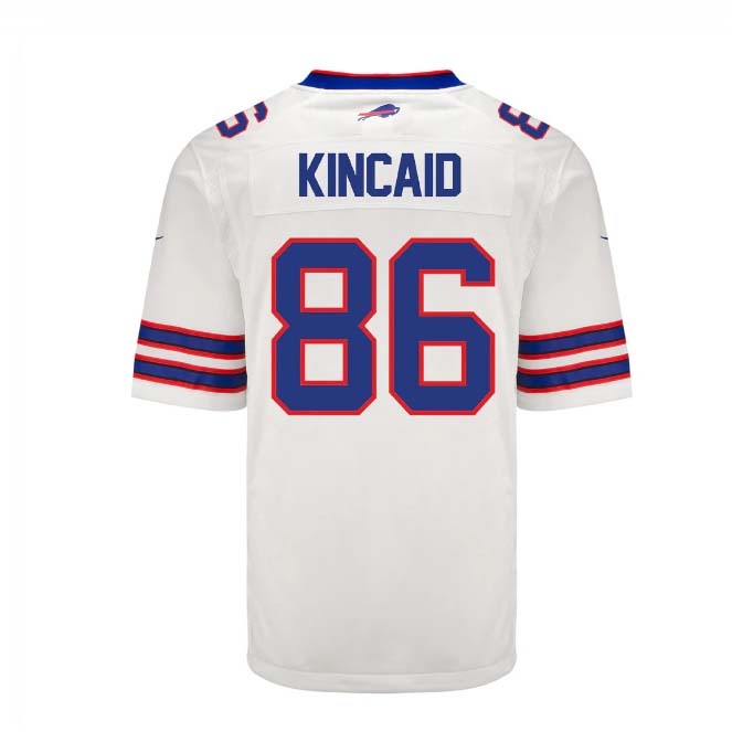B.Bills #86 Dalton Kincaid Player White Game Jersey -Stitched American Football Jerseys football jersey product view 1