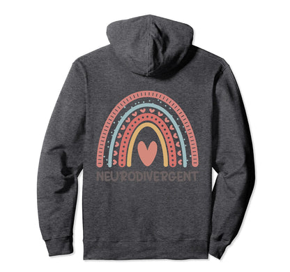 Neurodivergent Neurodiversity Awareness Hoodie - Streetwear Style Unisex - T-Shirt, Sweatshirt, Hoodie