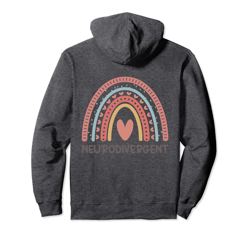 Neurodivergent Neurodiversity Awareness Hoodie - Streetwear Style Unisex - T-Shirt, Sweatshirt, Hoodie