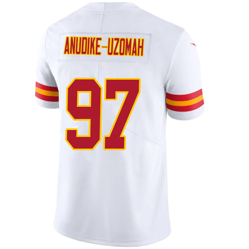 KC.Chiefs #97 Felix Anudike-Uzomah White Stitched Player Vapor Game Football Jerseys football jersey product view 1