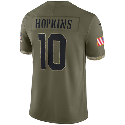 A.Cardinals #10 Josh Sweat Player Olive Salute To Service Limited Football Jerseys football jersey product view 1