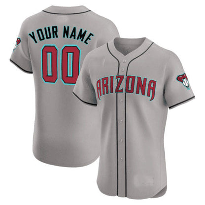 Custom A.Diamondbacks Flex Base Game Jersey ¨C Stitched Baseball Jerseys baseball jersey product view 2