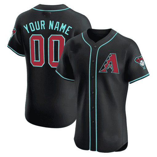 Custom A.Diamondbacks Flex Base Game Jersey ¨C Stitched Baseball Jerseys baseball jersey product view 1