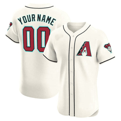 Custom A.Diamondbacks Flex Base Game Jersey ¨C Stitched Baseball Jerseys baseball jersey product view 3
