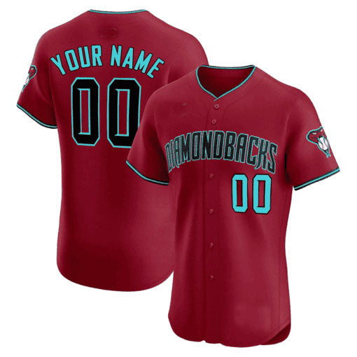 Custom A.Diamondbacks Flex Base Game Jersey ¨C Stitched Baseball Jerseys baseball jersey product view 4