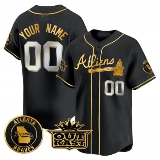Custom A.Braves Atliens Vapor Premier Limited ¨C All Stitched Baseball Jerseys baseball jersey product view 2