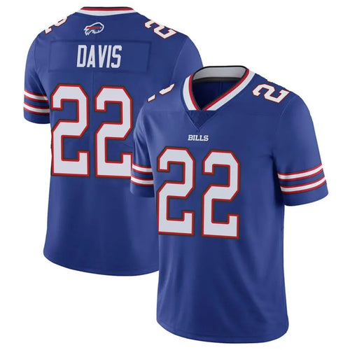 B.Bills #22 Ray Davis Player Royal Vapor Limited Football Jerseys football jersey product view 1