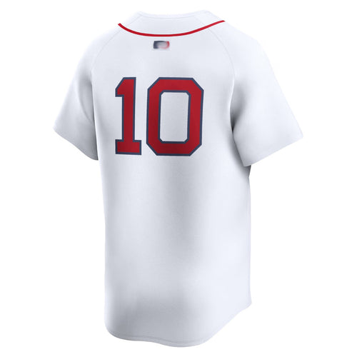 B.Red Sox #10 Trevor Story Player White Home Limited Baseball Jerseys baseball jersey product view 1