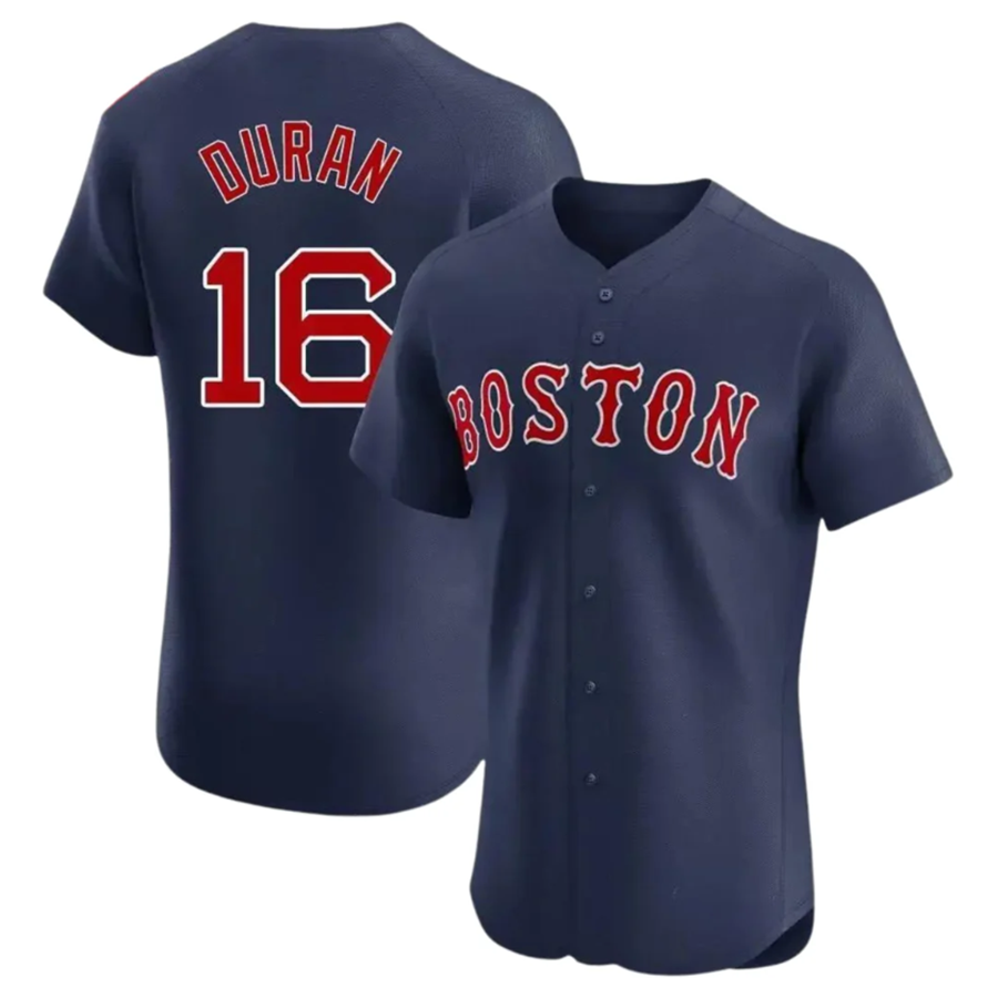 B.Red Sox #16 Jarren Duran Player Navy Limited Elite Stitched Baseball Jerseys baseball jersey product view 1