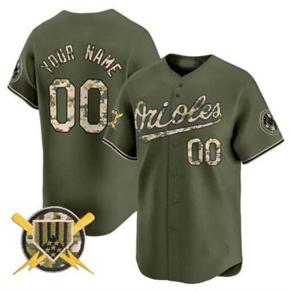 Custom B.Orioles Armed Forces Day Vapor Premier Limited ¨C All Stitched Baseball Jerseys baseball jersey product view 1
